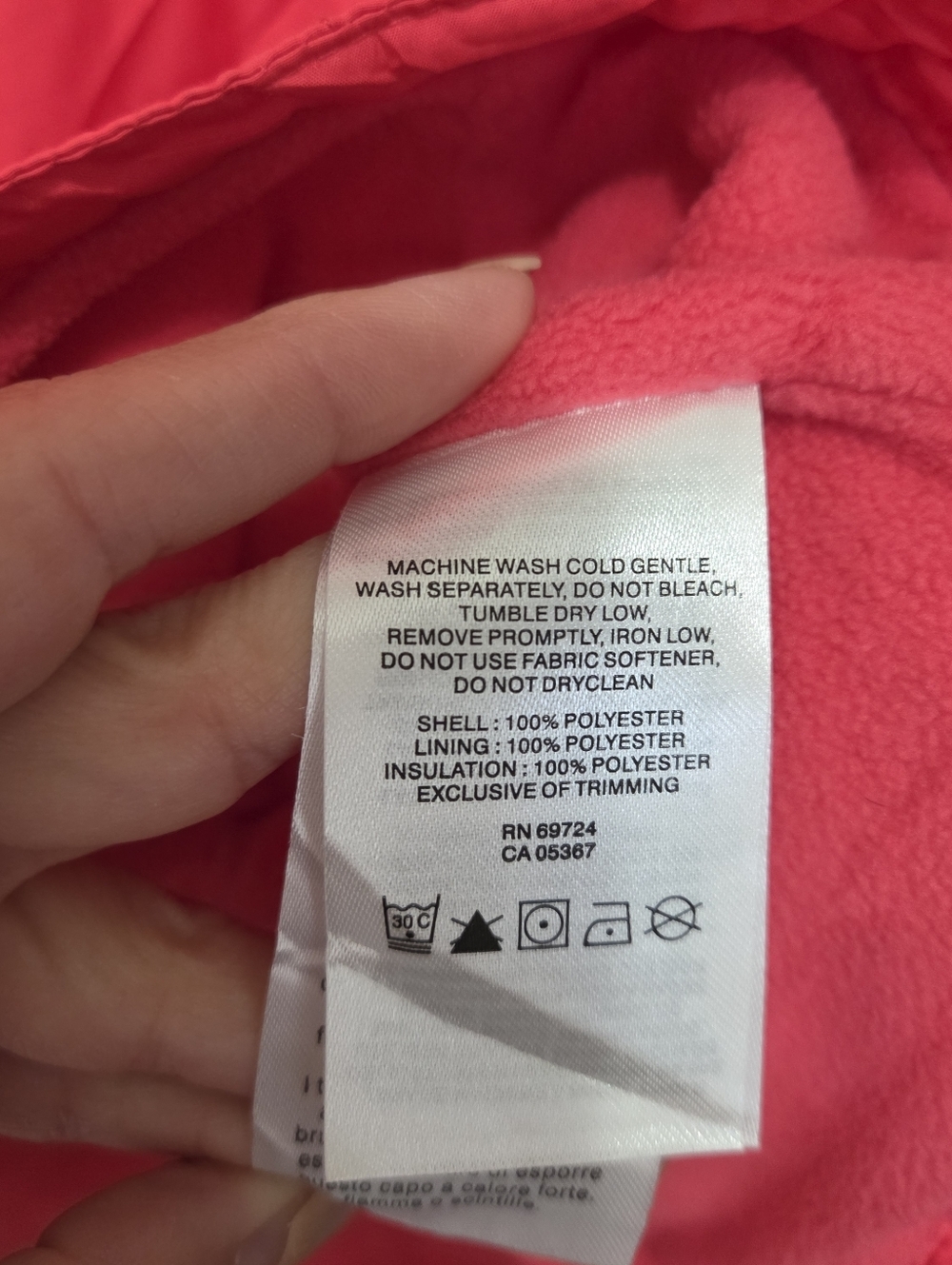 Columbia Women's Shining Light ll Hot Coral Pink Vest Size Small - Picture 6 of 8